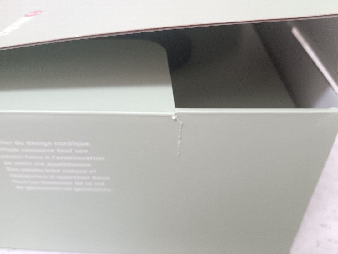 未使用  カステヘルミ ケーキスタンド 24cm クリア