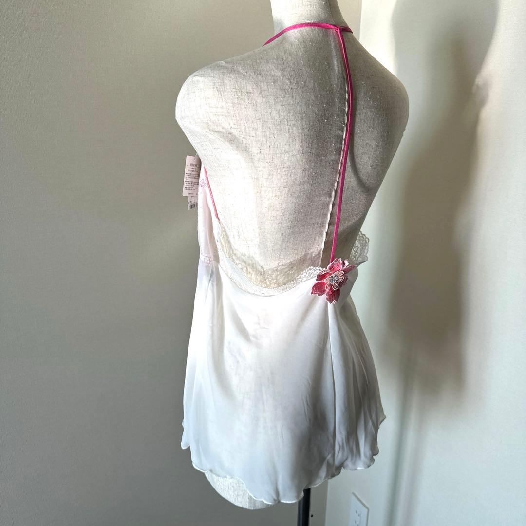 新品未使用タグ付　日本製ワコール上質ライン　サルートキャミソール＆ソングセットL