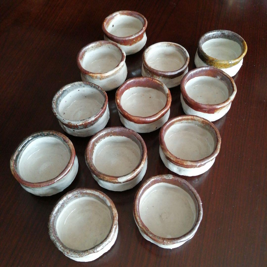 常滑焼　白釉小鉢　12個　7cm　今物