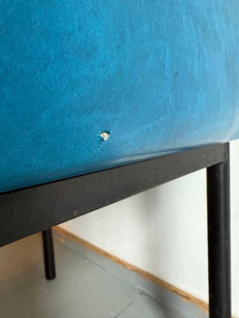 レトロ ポップ ビニールレザー チェア