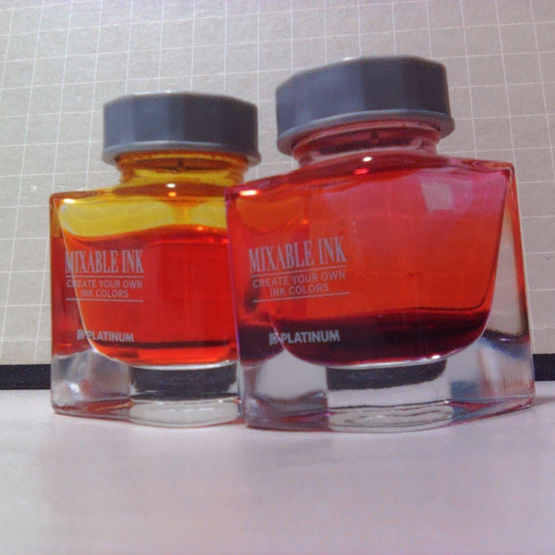 プラチナ ミクサブルインク 2本セット