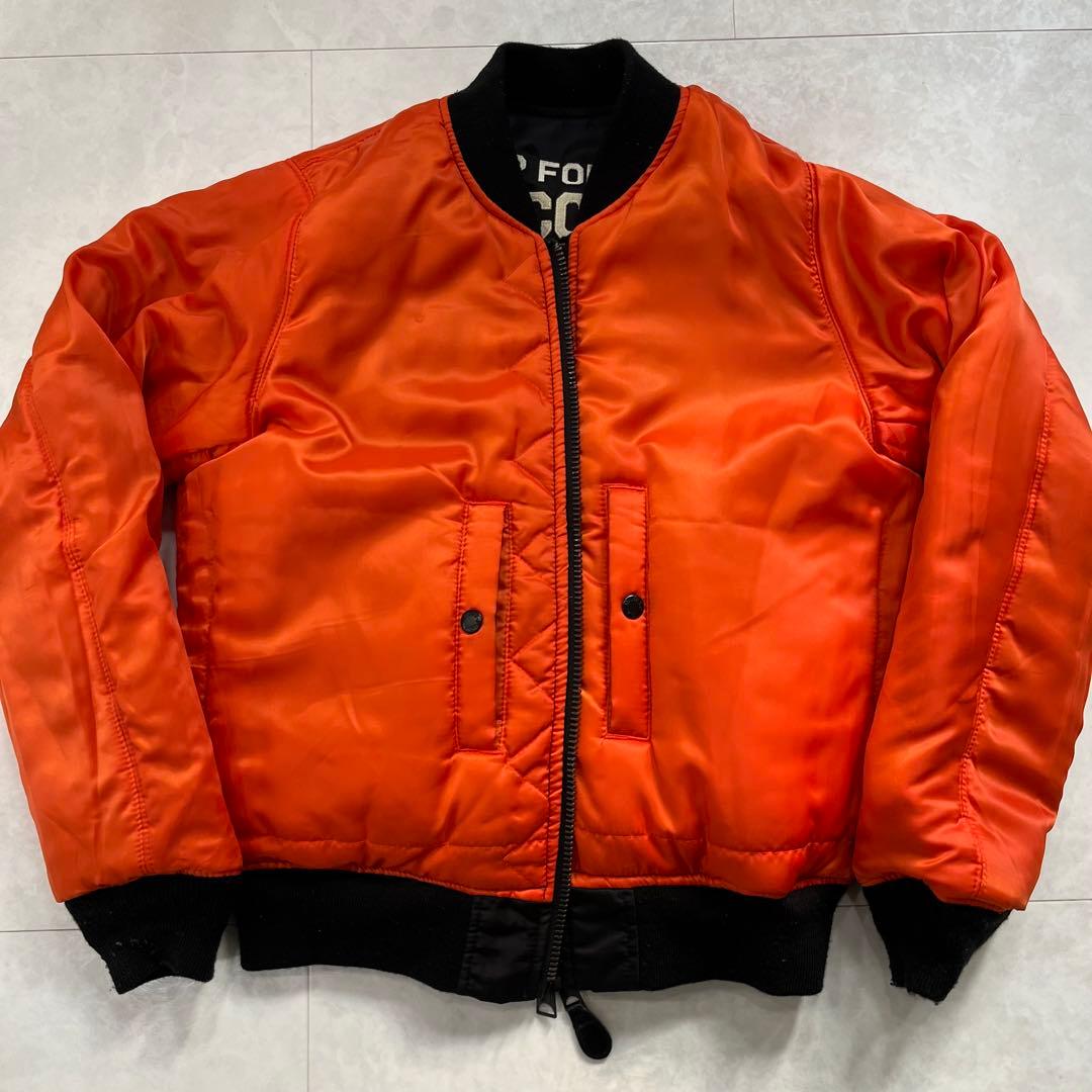 AVIREX エアフォース スペースコマンド フライトジャケット MA1 黒