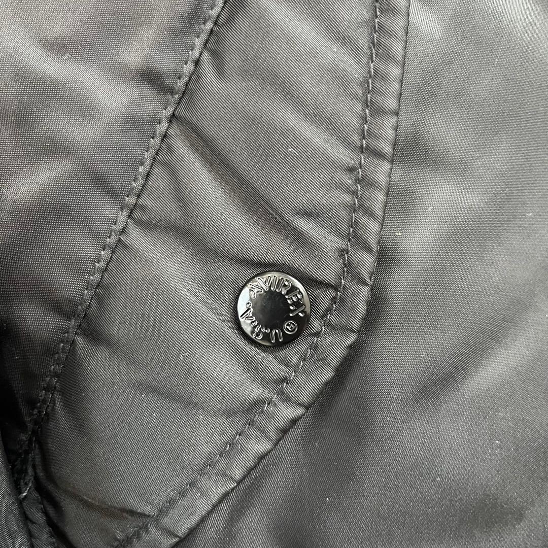 AVIREX エアフォース スペースコマンド フライトジャケット MA1 黒