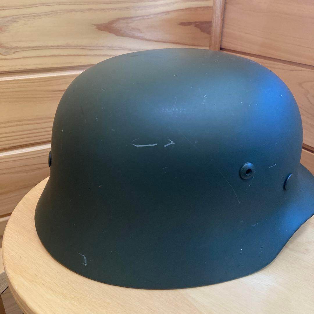 T*m様 ドイツ軍スタイル ヘルメット オリーブグリーン レプリカ