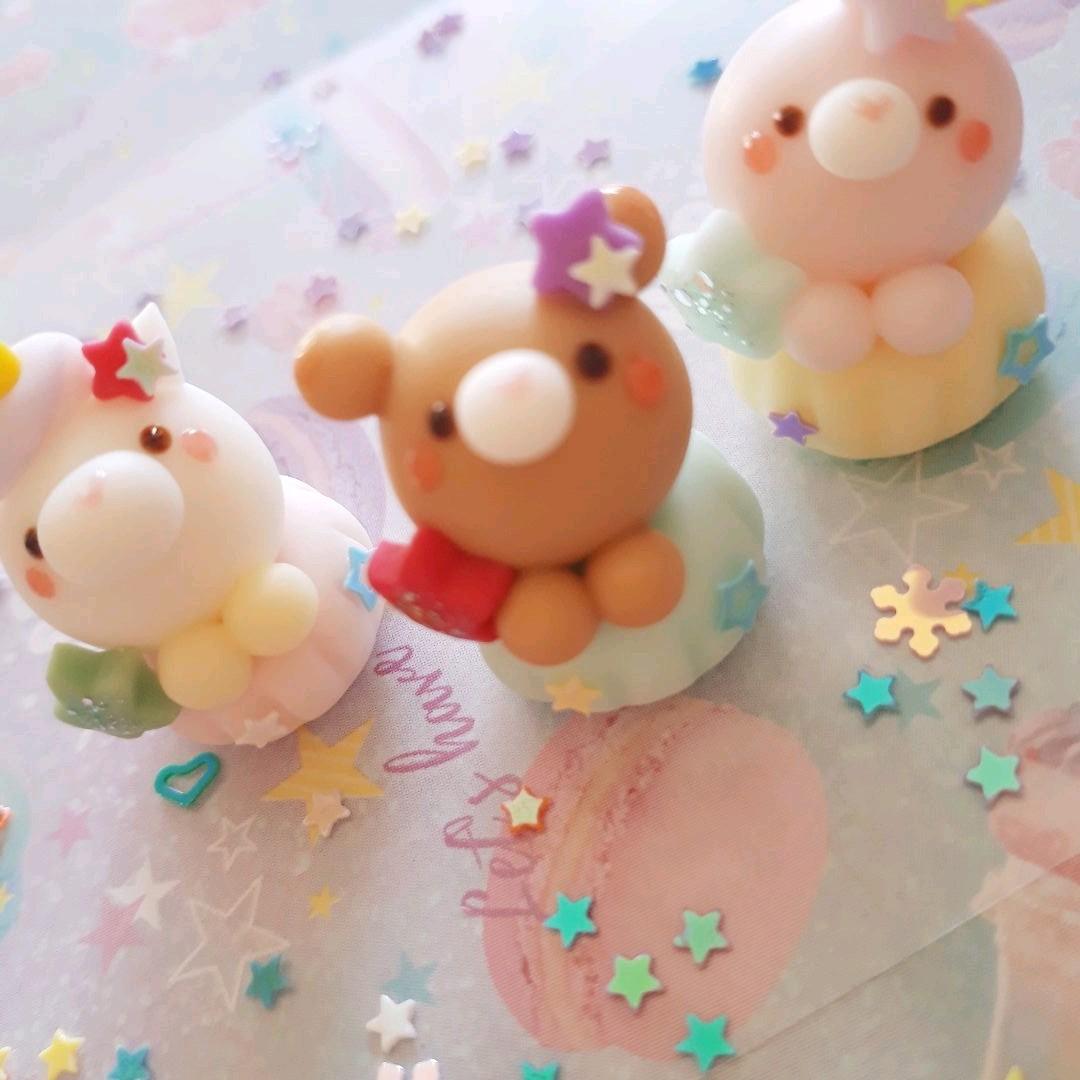 ゆめかわカップケーキ♡くまchan