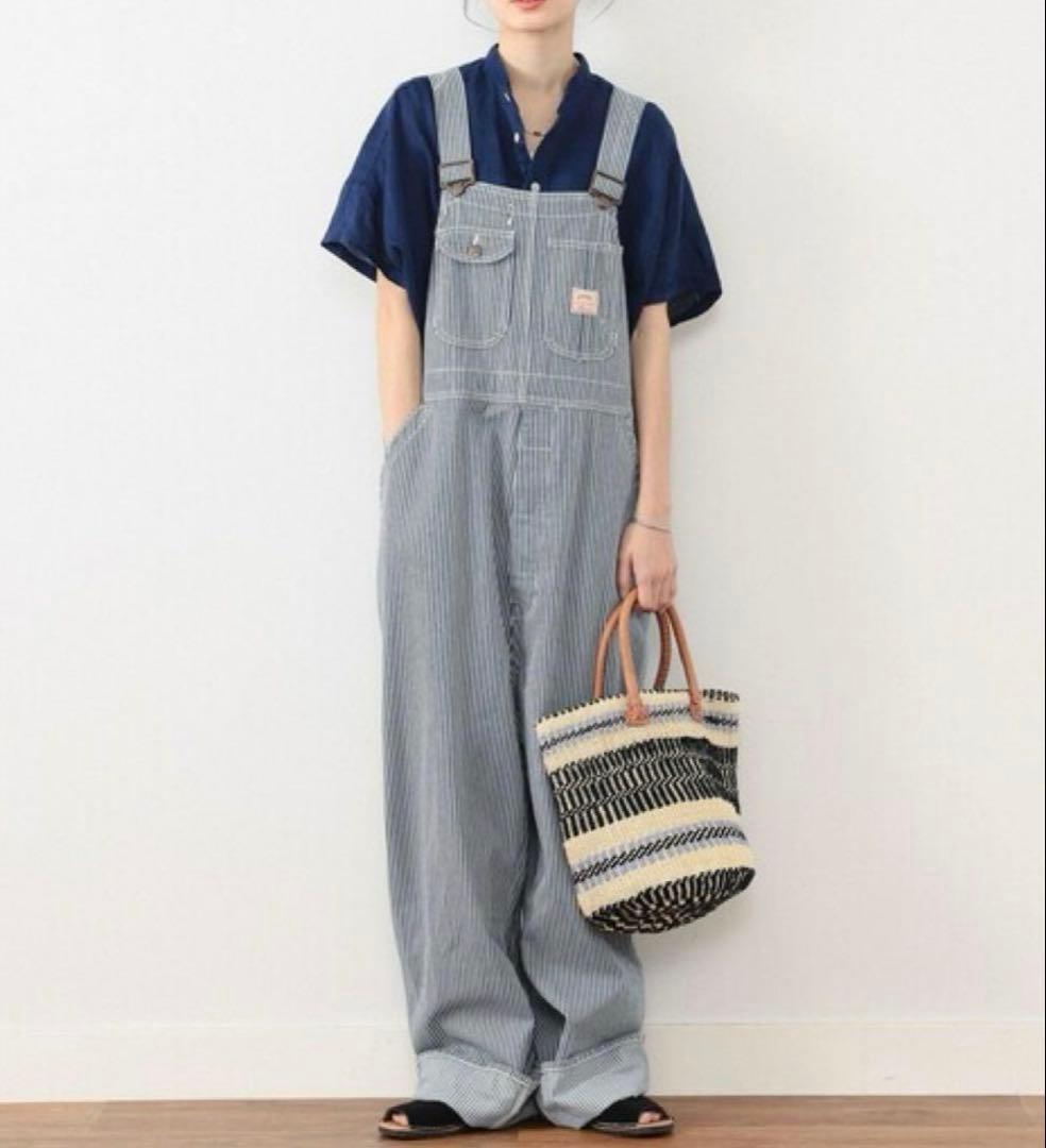 BEAMSBOY 別注BIGMAC ヒッコリーオーバーオール