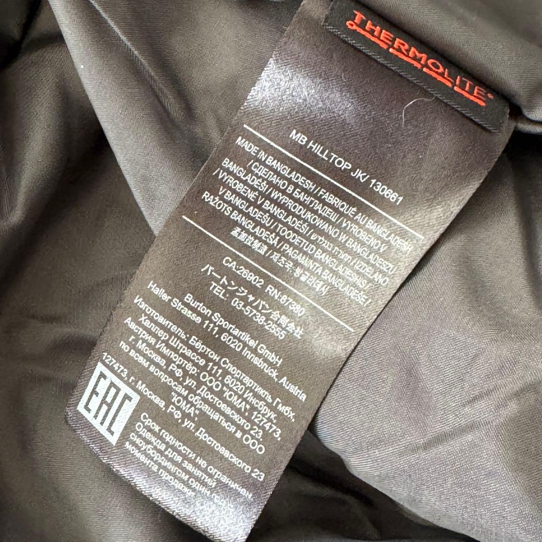 美品　バートン ヒルトップジャケット L相当