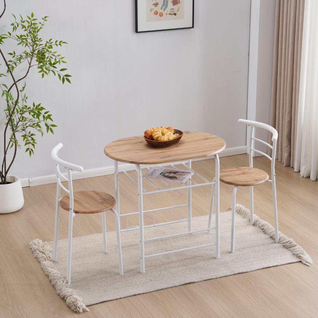 楕円形 ダイニング 3点セット ダイニングテーブル ダイニングセットチェア2脚