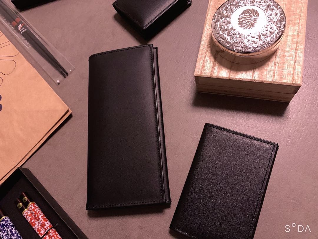 皇居開運長財布特革財布✨美品新品未使用品✨極上クラス品の金運ウォレットセット✨✨