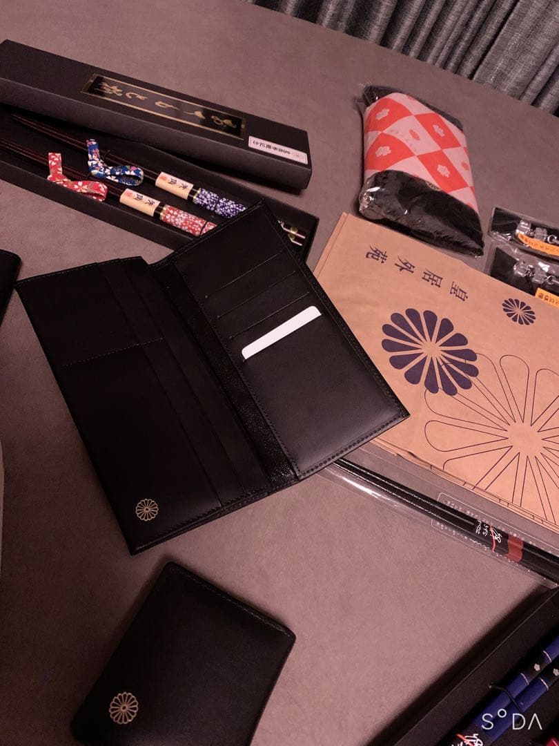 皇居開運長財布特革財布✨美品新品未使用品✨極上クラス品の金運ウォレットセット✨✨