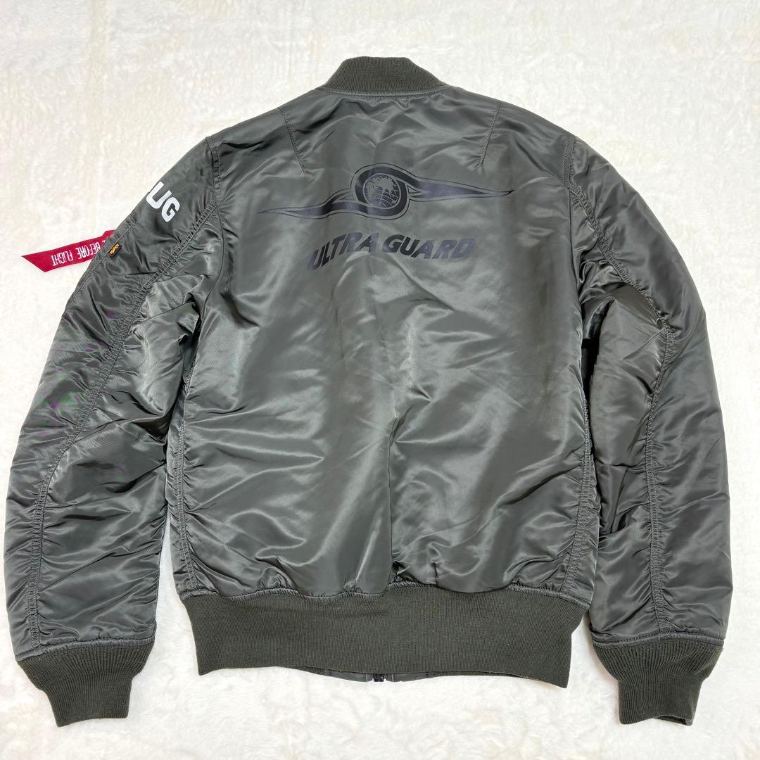 80sUSA製 アルファインダストリーズ MA-1 フライトジャケット米軍規格L