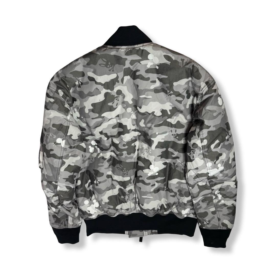 Psycho Bunny｜エイジングT/Cツイル隠れバニー迷彩ボンバージャケット