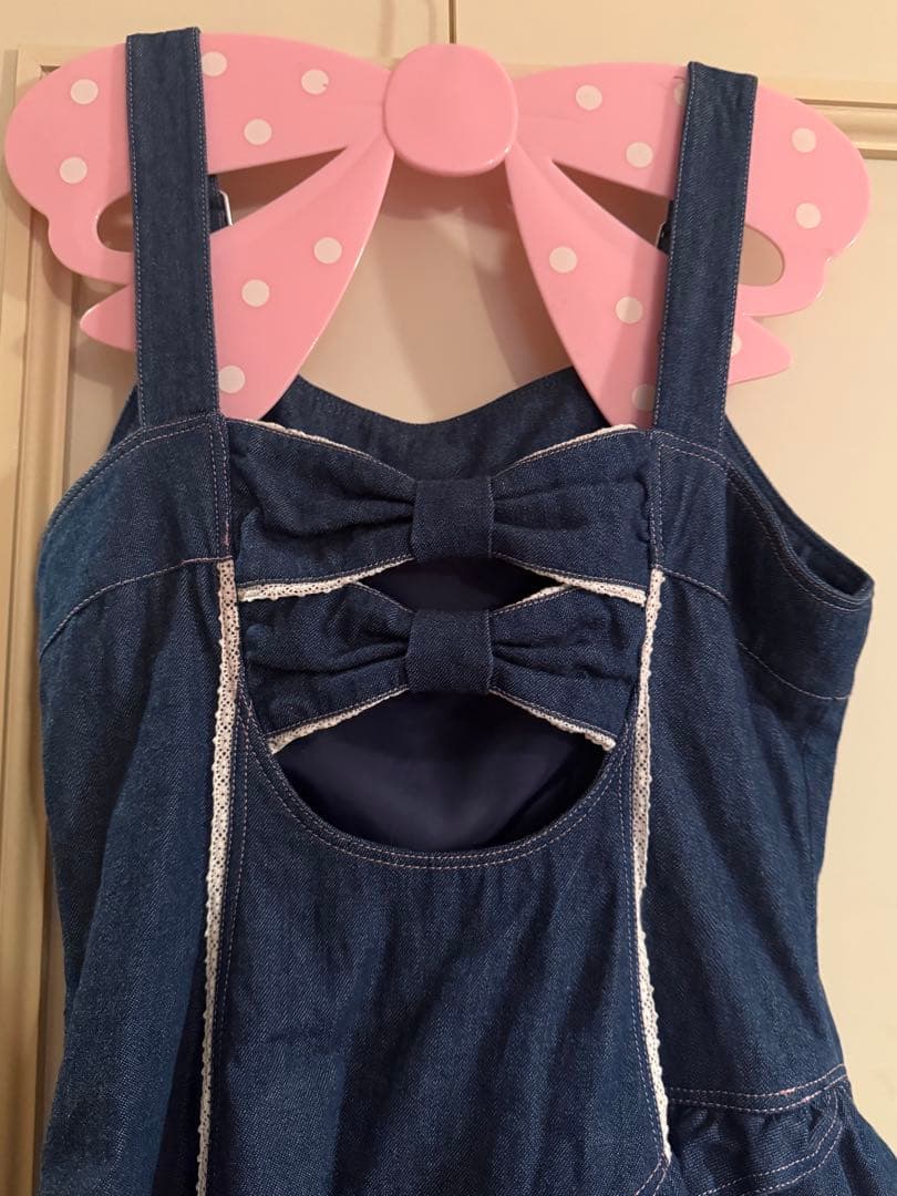 Angelic Pretty Candyデニムジャンパースカート