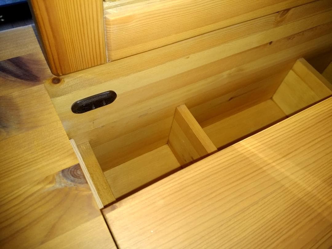 CHARDONNAY　シャルドネ　机　鏡台　ドレッサー　2-1　※机部分のみ