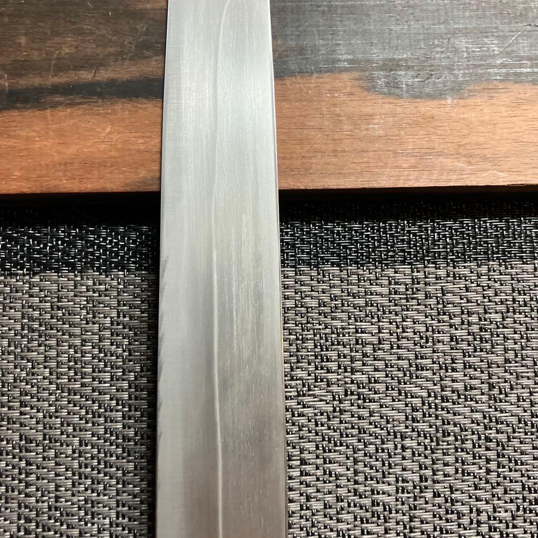 築地正本　フグ引き包丁　本焼　天然砥石で本刃付け済み❗️