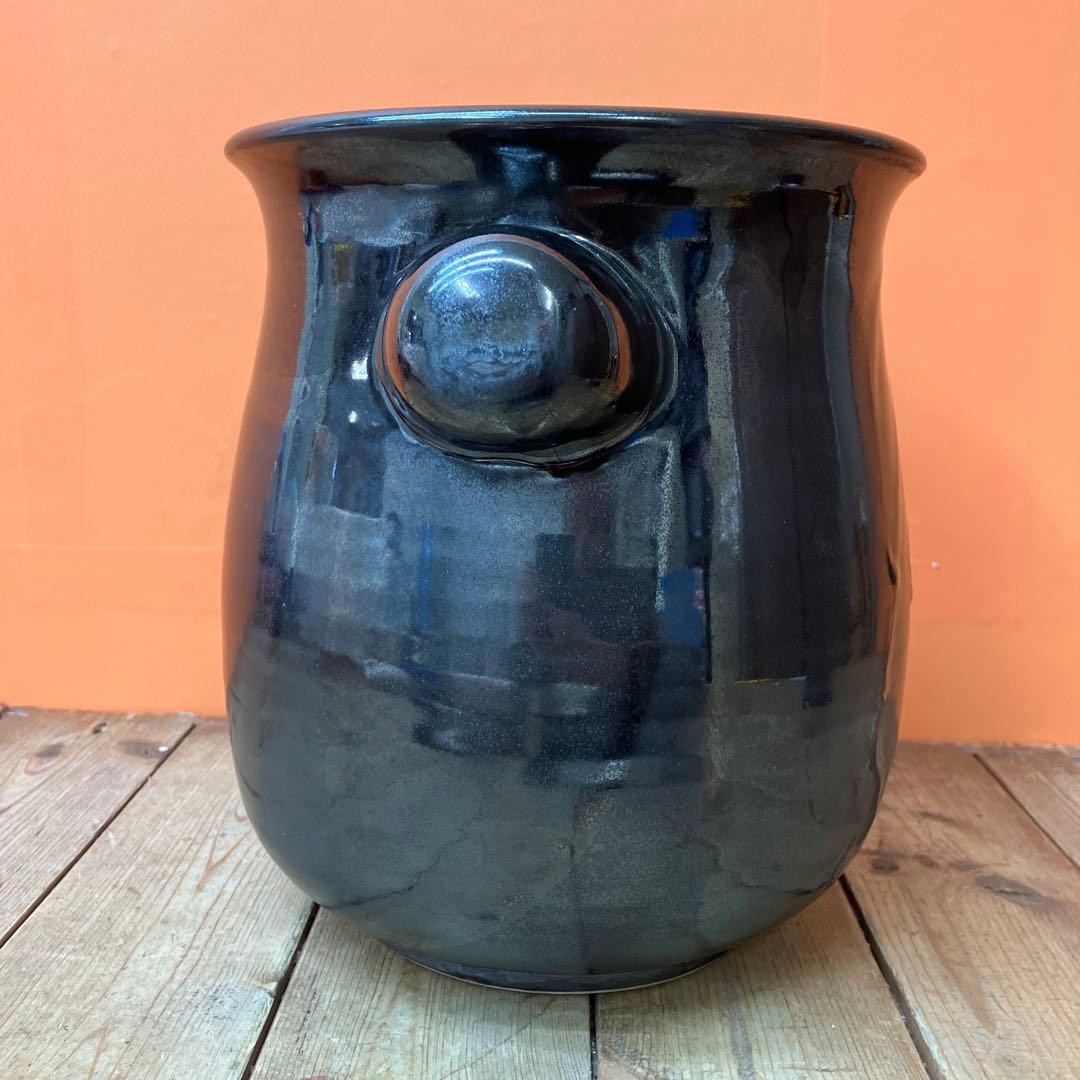 C-壁 相馬焼 大堀相馬焼 京月窯 近徳 伝統工芸 美術品 花瓶 花器 壺 陶磁