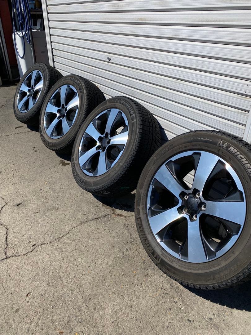 スバルxv純正ホイール！！ ミシュラン X-ICE 17インチ スタッドレス