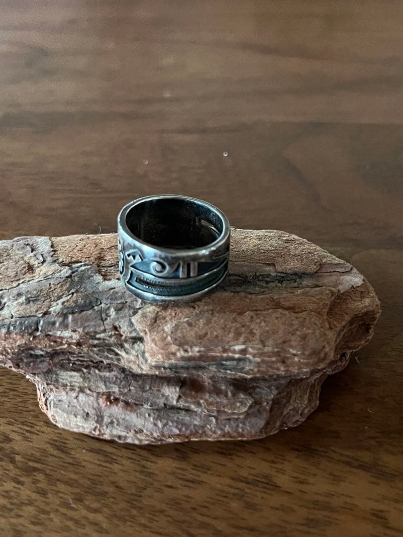 ホピ　ルシオン・ヴァ　インディアンジュエリー リング　ペアリング