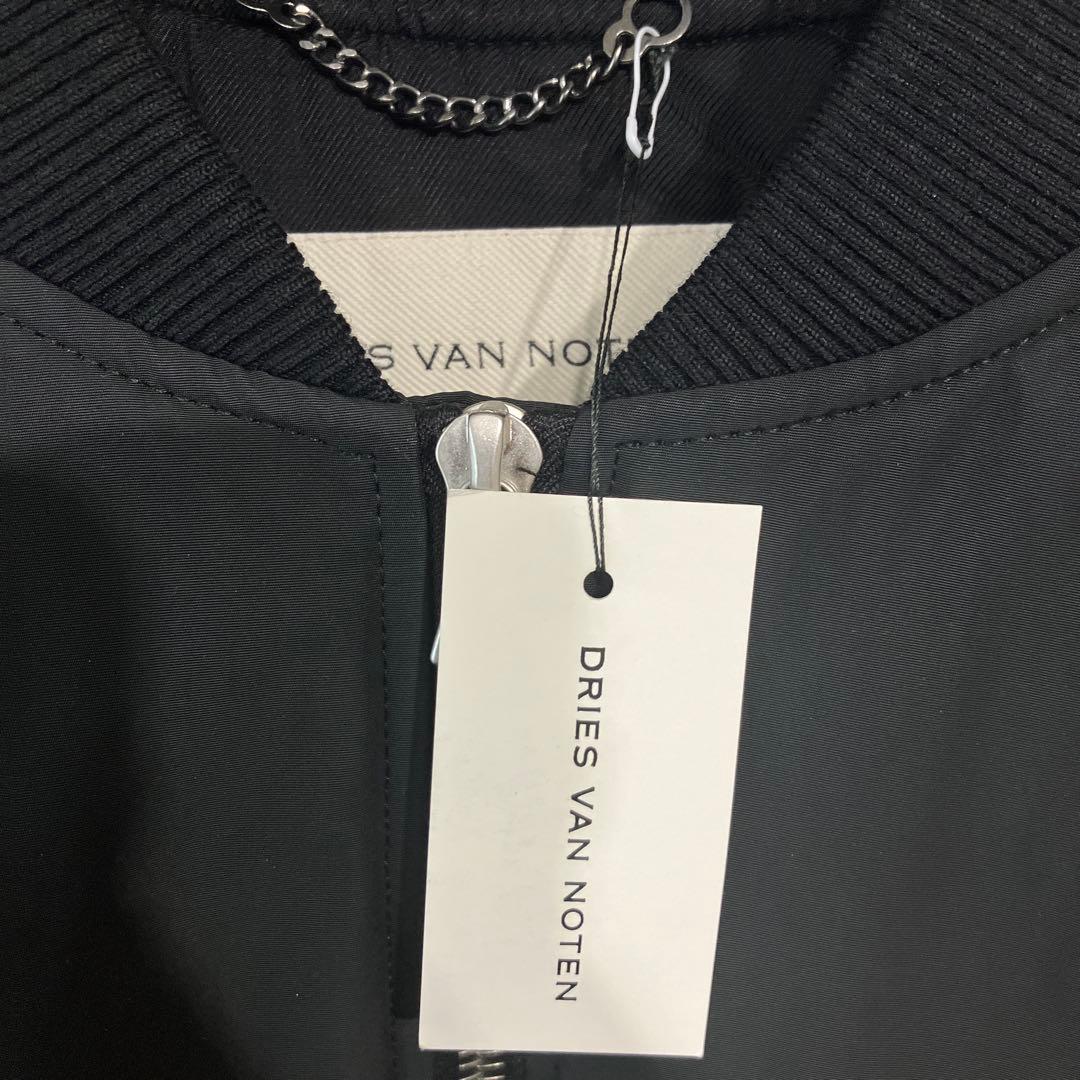 ドリスヴァンノッテン 24AW ボンバージャケット ブラック M