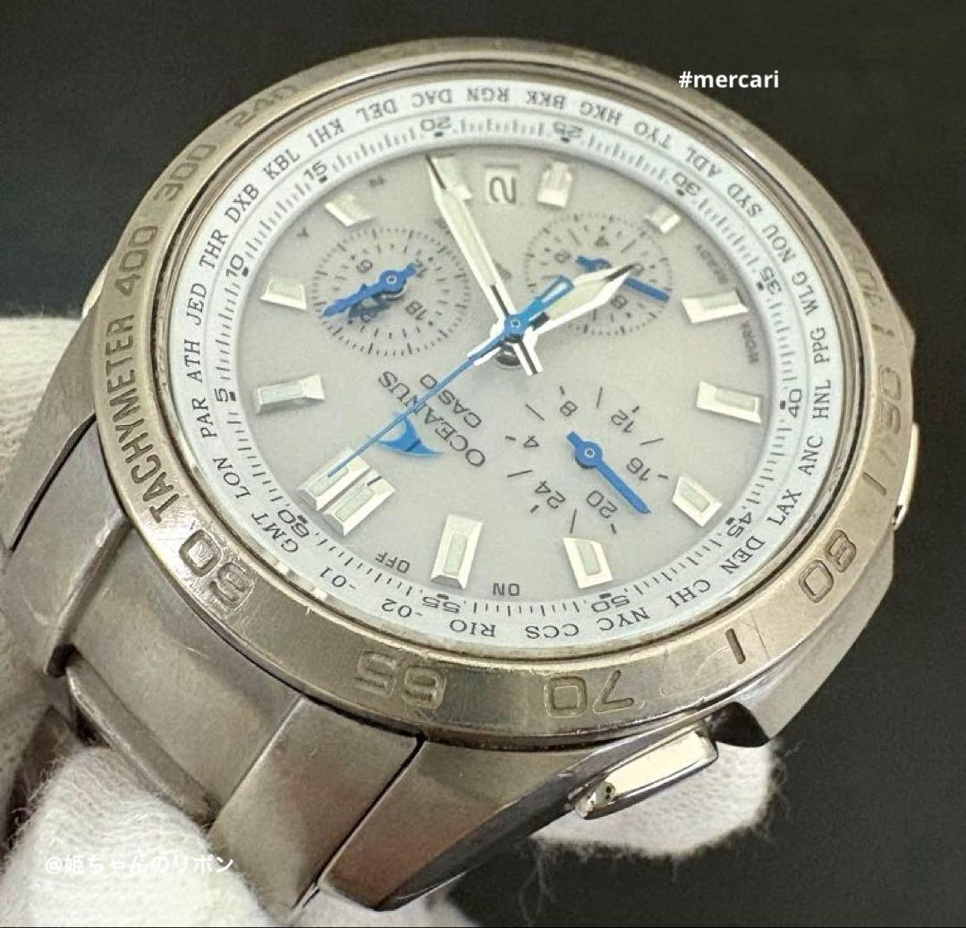 CASIO オシアナス　OCW-600TDJ-7AJF 電波ソーラー