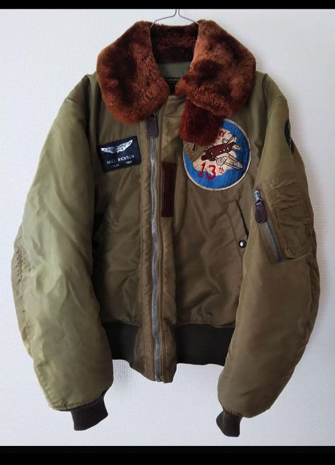 Buzz Rickson's/B-15B Crown zipper希少 M品番