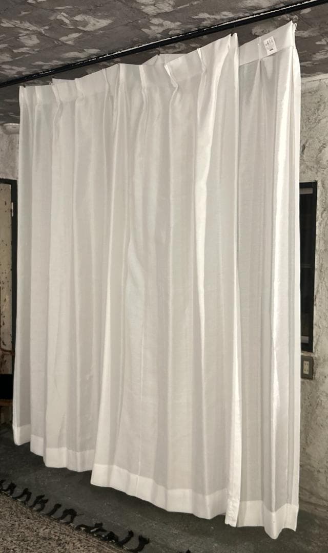 200 × 140cm｜NITORI / ニトリ｜レースカーテン｜白