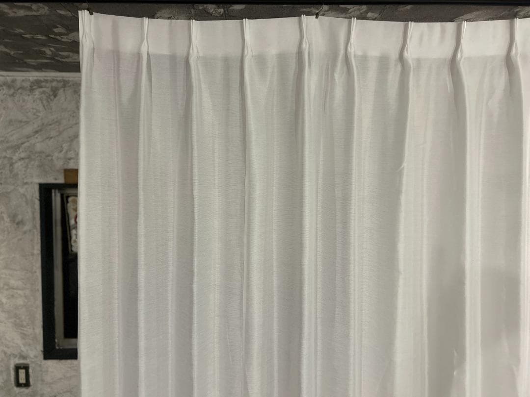 200 × 140cm｜NITORI / ニトリ｜レースカーテン｜白