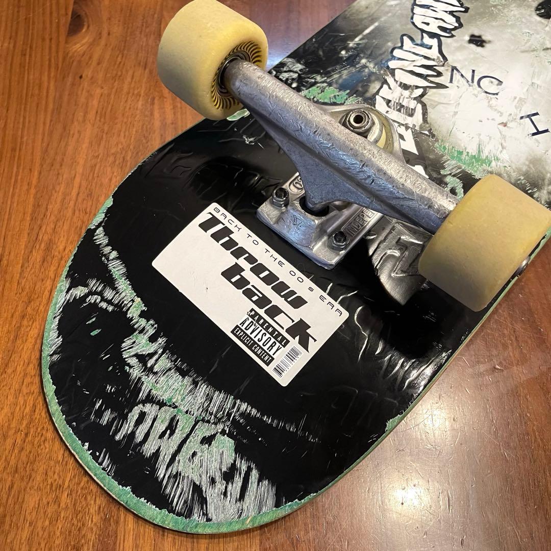 ファッキンオーサム　スピットファイア　スケボー　インディペンデント　コンプリート