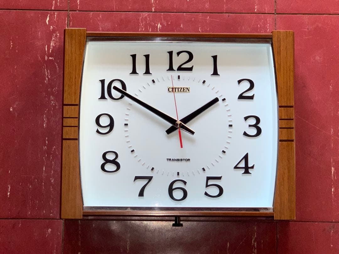 昭和レトロ 動作品　CITIZEN シチズン ファーストメカ　電子時計