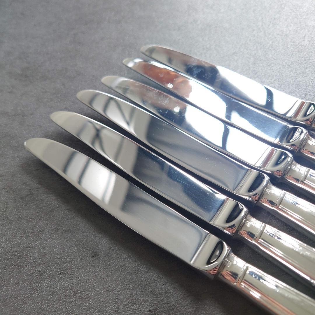 美品 クリストフル アルビ デザートナイフ 6点