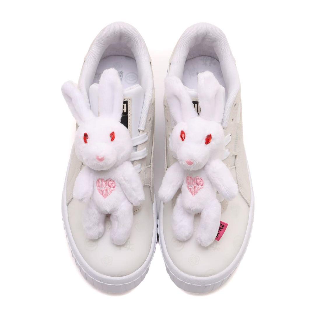 プーマ カリ ウェッジ トランスペアレント エフアールツー