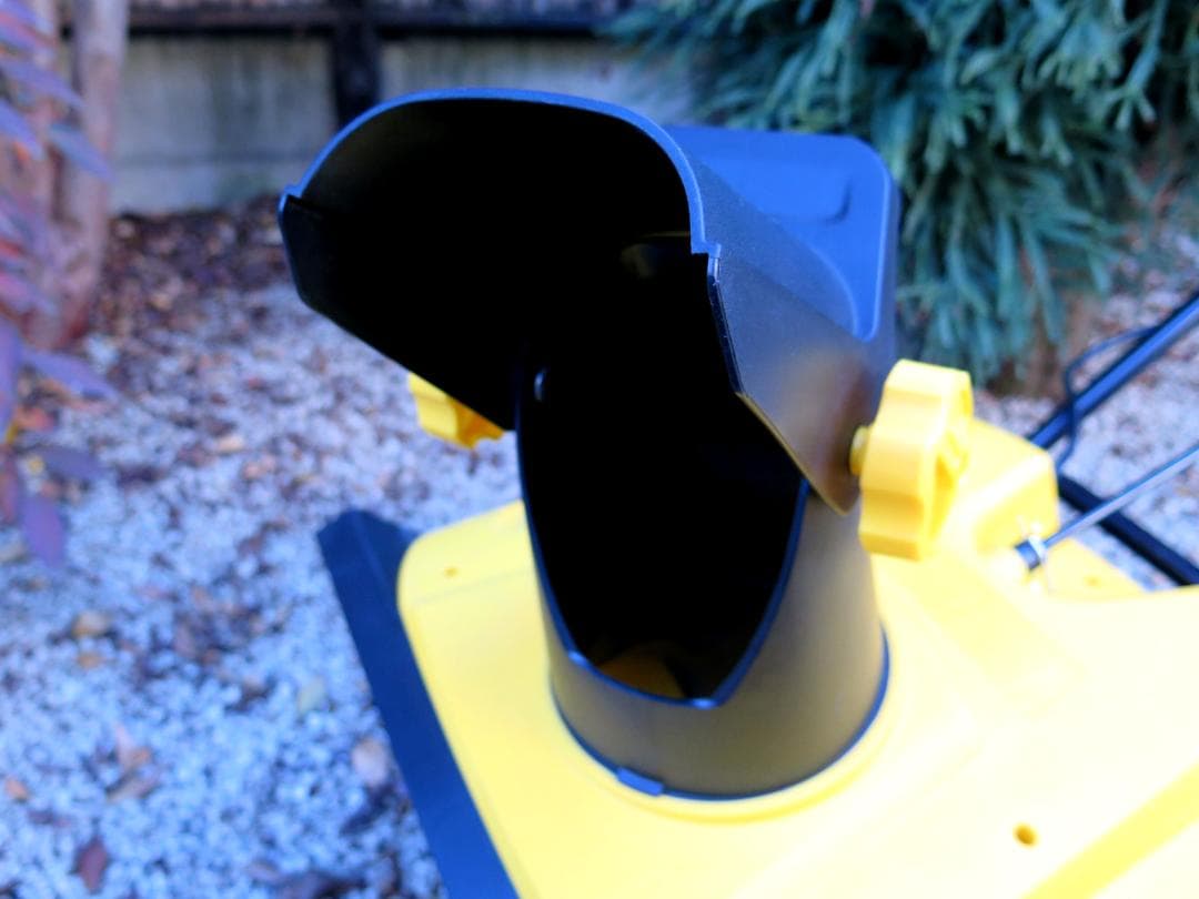 ハイパワー電動除雪機 1500W 女性に扱いやすい除雪機 Ex1600win