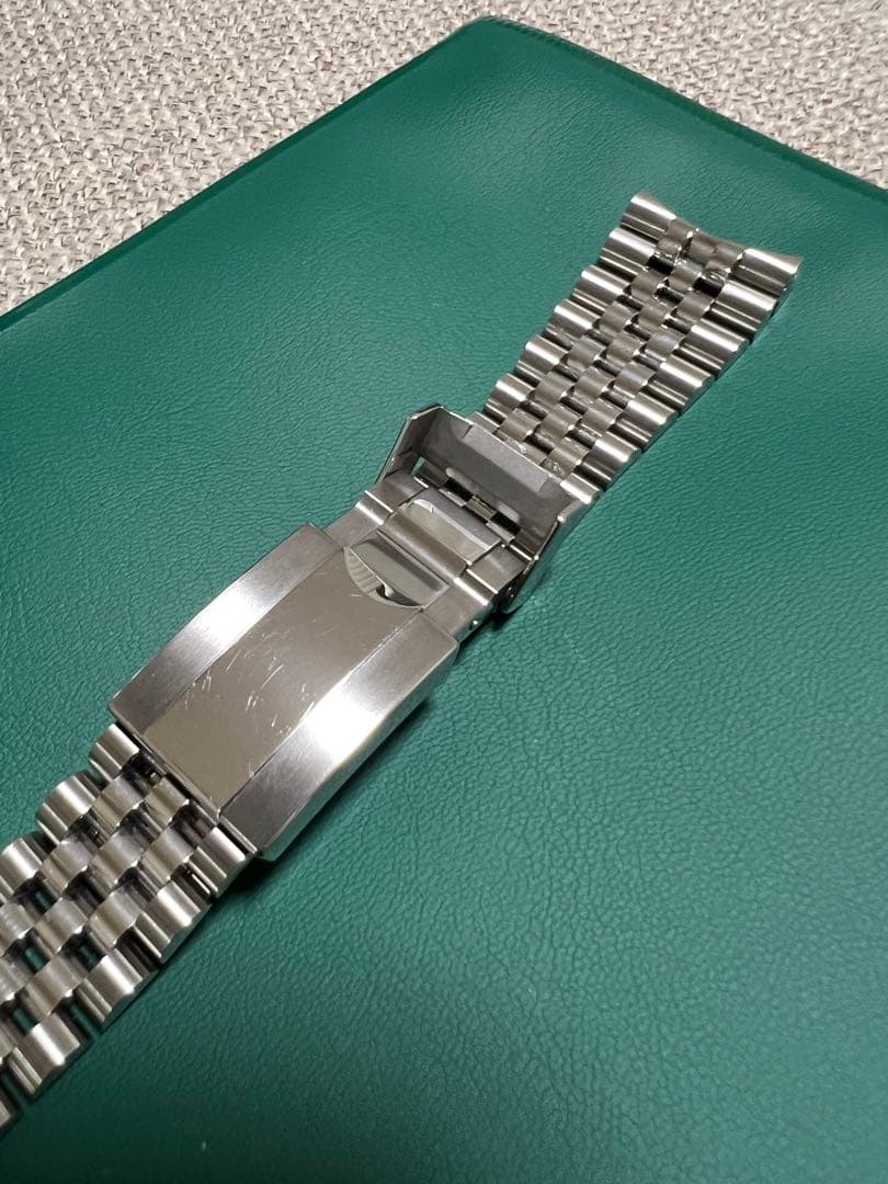 美品純正 現行ロレックスジュビリーブレス M126710BLNR