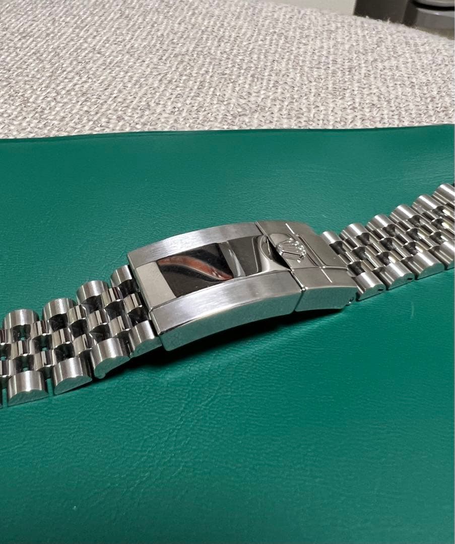 美品純正 現行ロレックスジュビリーブレス M126710BLNR