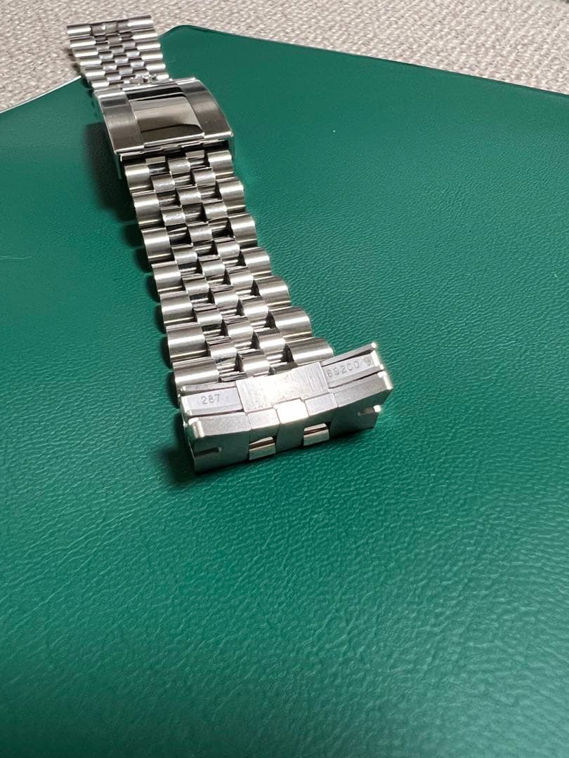 美品純正 現行ロレックスジュビリーブレス M126710BLNR