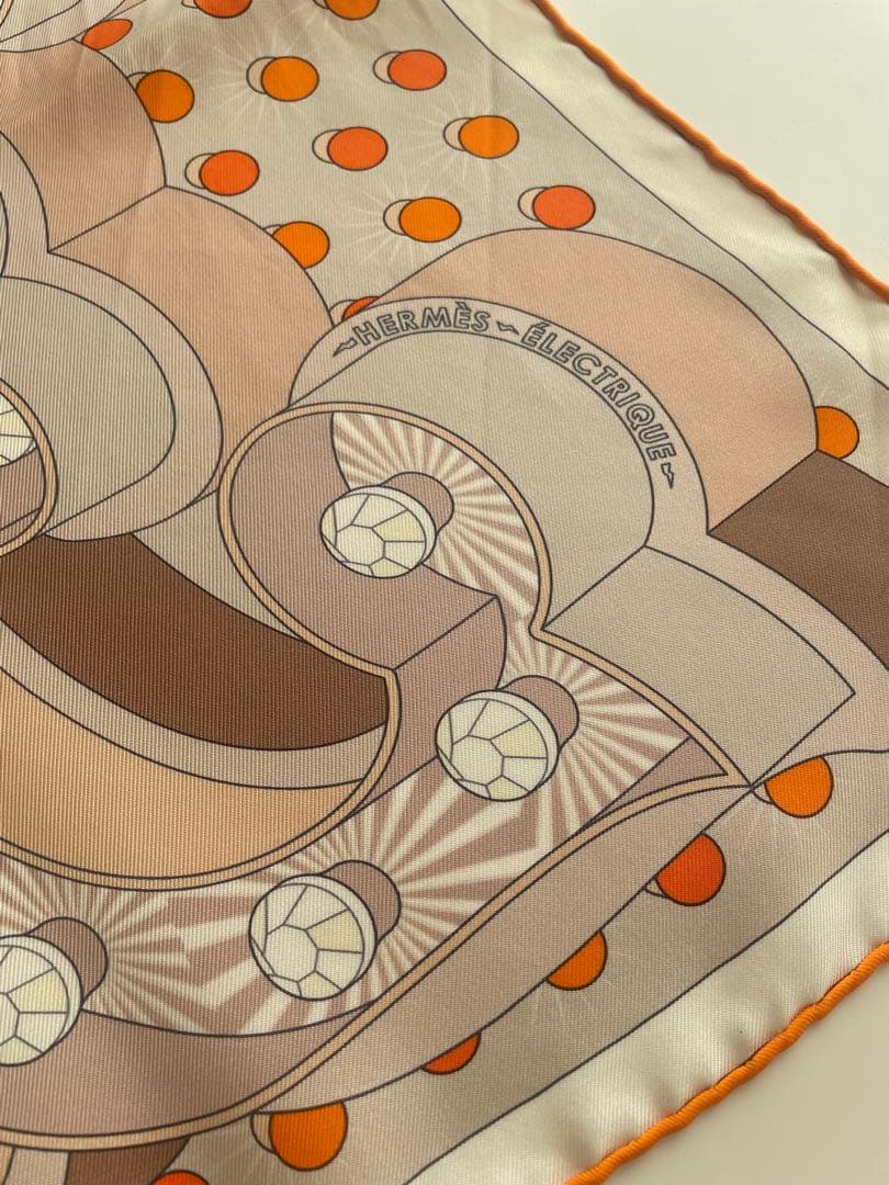 【エルメス】シルクスカーフ90センチ