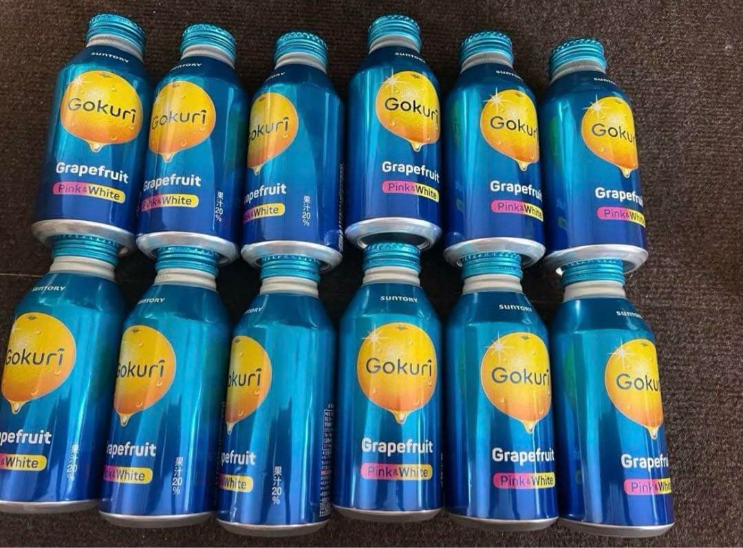 や*も様 新品・未開封品】【24本】Gokuri グレープフルーツ 400g ボ