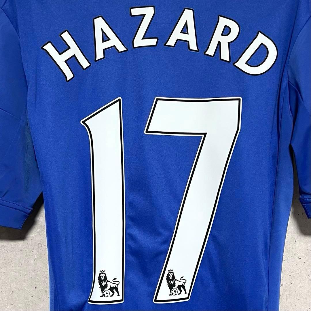 【美品！】12/13チェルシーFC ♯17 アザール【Oサイズ】オーセンティック