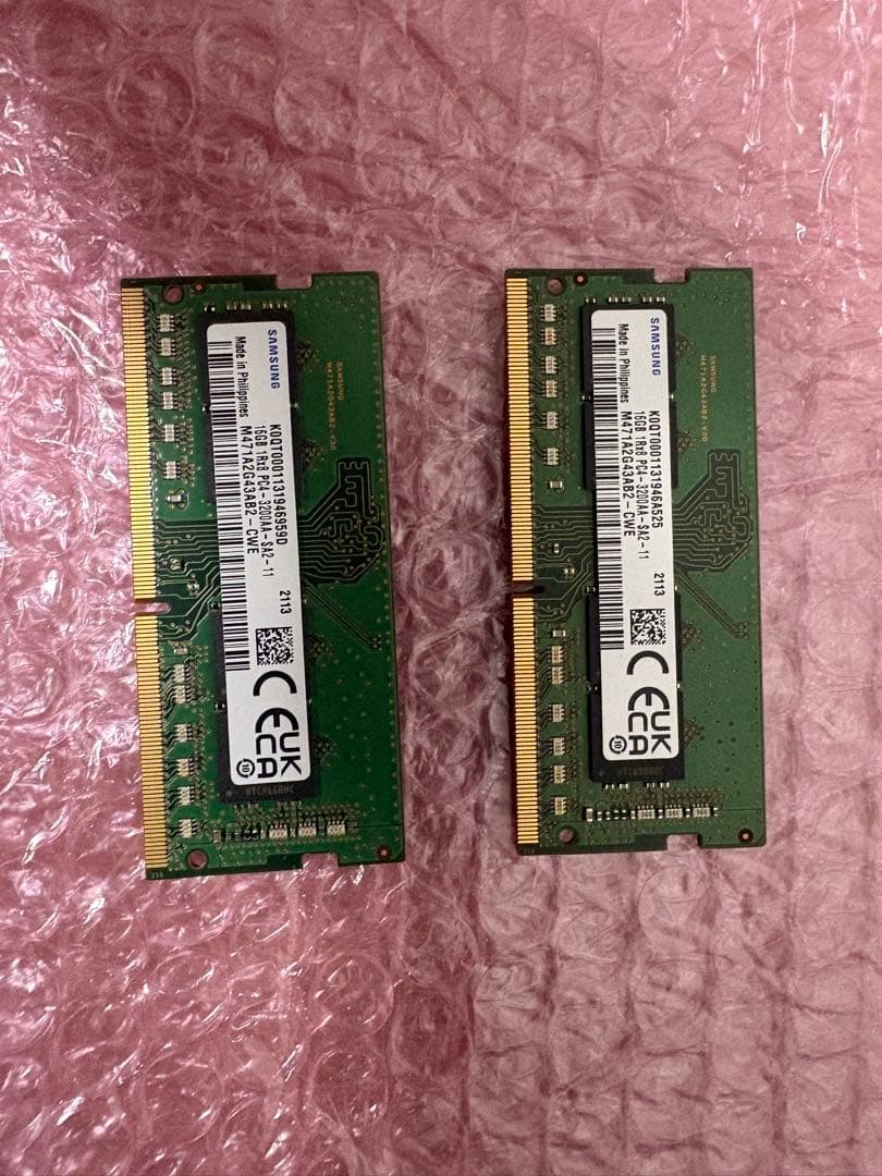 DDR4 16GB×2 メモリ PC4-3200 2枚セット　合計32gb