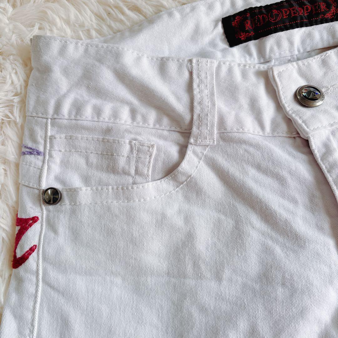 RED PEPPER + ED HARDYエドハーディコラボジーンズ　28インチ