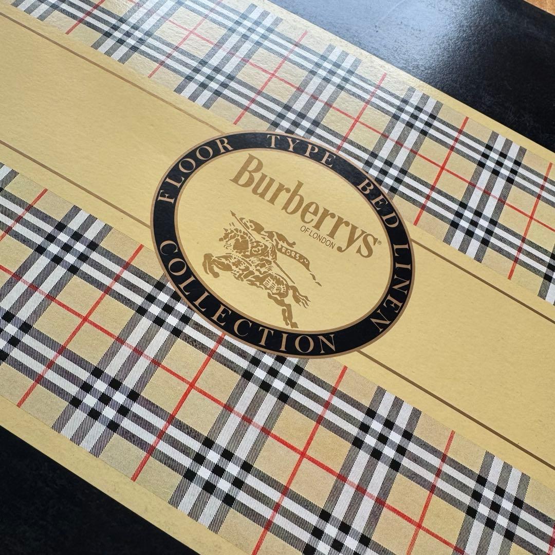 ①未使用 未開封 Burberrys バーバリー ウール100% 純毛布団 正規