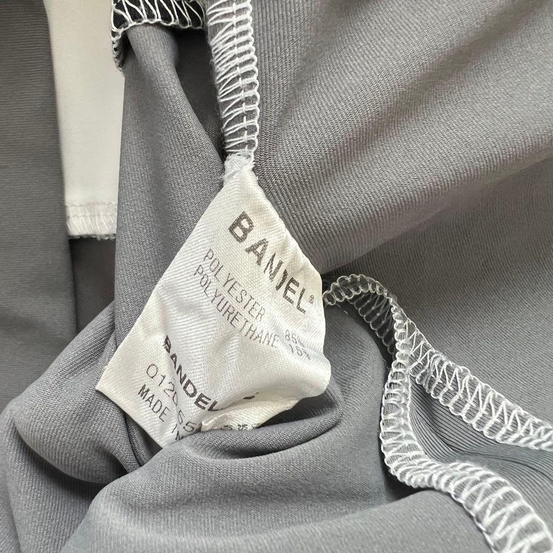 BANDEL GOLF バンデルゴルフ　モックネック　長袖シャツ　カットソー