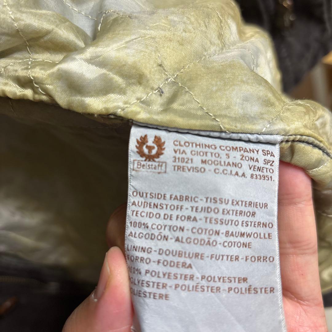 ベルスタッフ　belstff ジャケット　ライダース　コットン　イタリア製