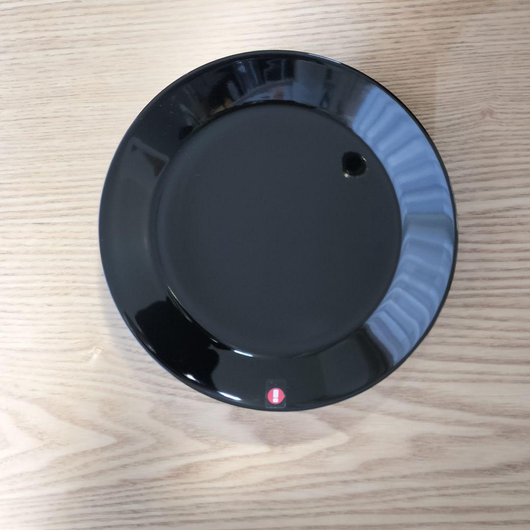【廃盤色】 TEEMA 17cm プレート 6枚　ブラック