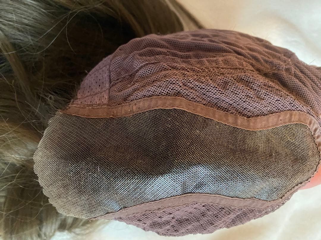 【即日発送】ピンクエイジ　総手植え フルウィッグ レイヤードルーズCカールパーマ