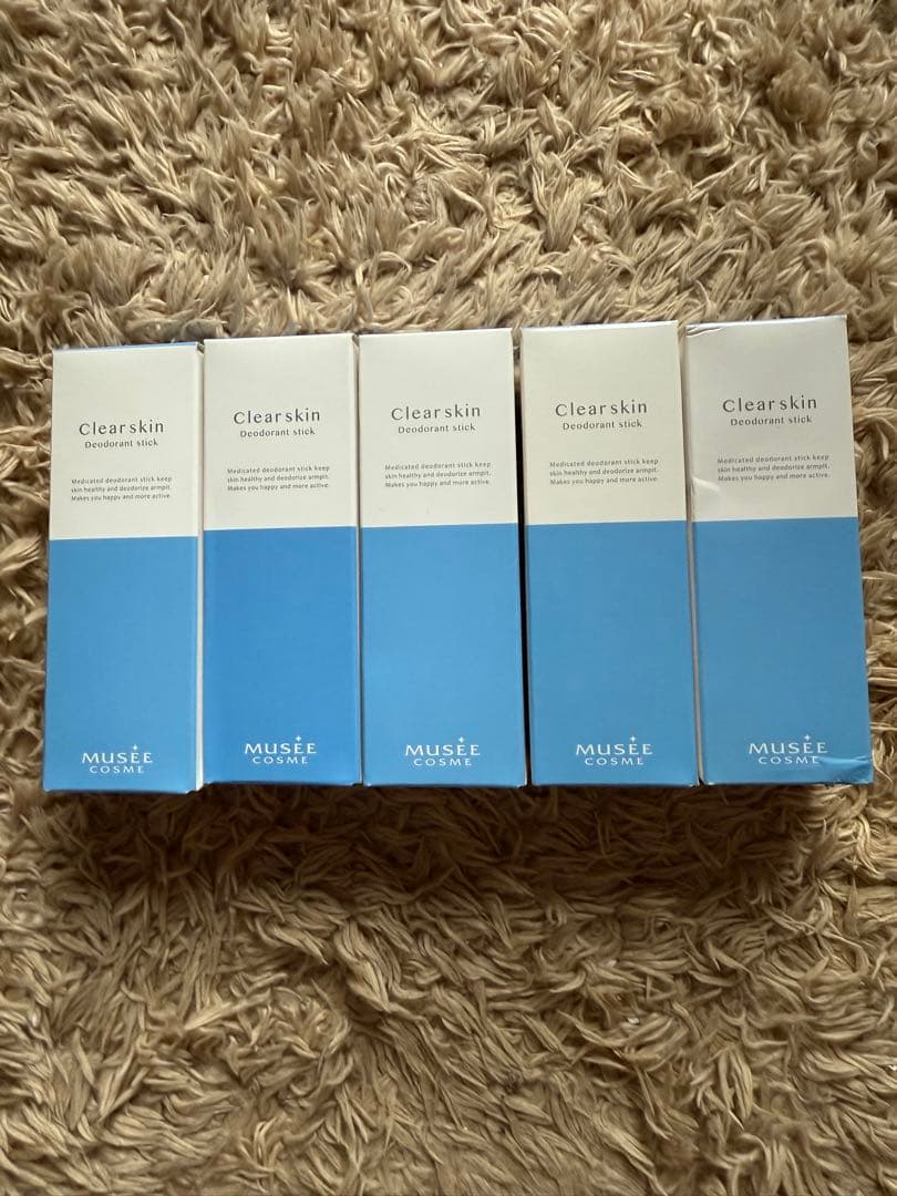 ミュゼデオドラントスティク5本