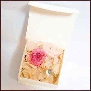 プリザーブドフラワー リングケース ピンク ♬☆