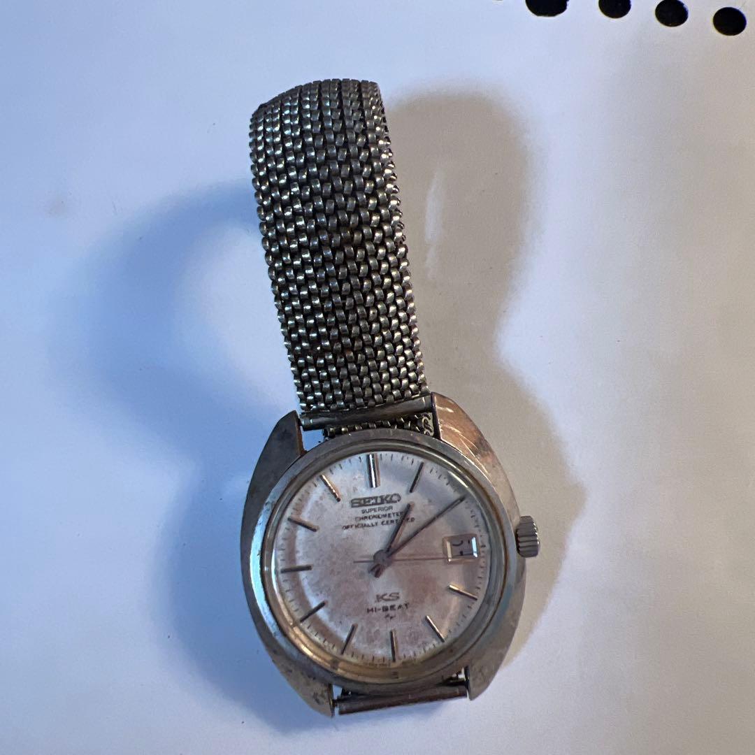 T*1様 SEIKO KING QUARTZ などシルバー 時計3点セットジャン