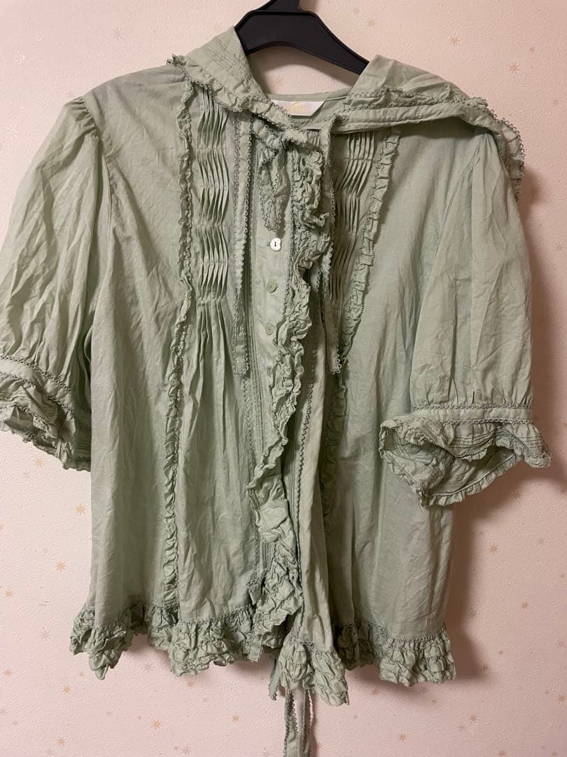 ピンクハウス☆パーカーブラウス ハッカ