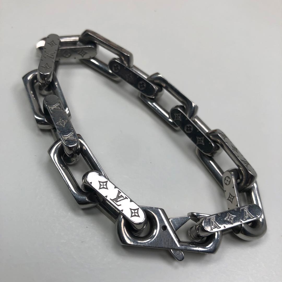 Louis Vuitton コリエ モノグラム チェーンブレスレットサイズM